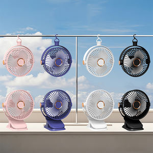 Ventilador Calefactor Eléctrico Portátil Negro Favorito para el Verano, Mini Ventilador Calefactor de Escritorio, Ventilador Pequeño de Verano con Batería - Product Image 3