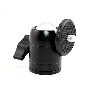 Mini cabezal esférico de 22mm con bloqueo de perilla de aleación de aluminio para accesorio de montaje en trípode de cámara digital - Product Image 5