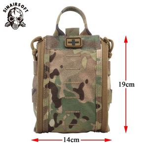 Pochette médicale tactique IFAK de survie en plein air de haute qualité, sac de premiers secours EDC d'urgence, sacs EMT, équipement de défense personnelle 500D - Product Image 2