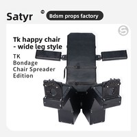 Chaise de bondage SM en gros pour jeux intimes, flirt en couple, avec menottes de pieds, bondage corporel complet, couleurs personnalisées