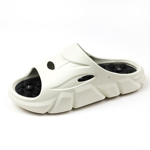 Unisex Massage <b>Slides</b> Open Toe EVA Sole <b>Plastic</b> Upper Summer Comfortable Outdoor Wear - Product Image 5