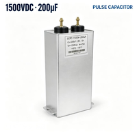 Condensateur à impulsions auto-réparateur Liyang 1500VDC200UF de haute qualité à faible perte pour usage industriel