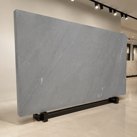 Grande dalle de marbre Bardiglio Imperiale naturel poli pour plan de travail de cuisine, meuble-lavabo de salle de bain, revêtement mural, revêtement de sol