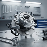 Roulement de moyeu de roue avant en gros d'usine 40202 1LB0A avec capteur ABS pour pièces de rechange automobiles Nissan Infiniti