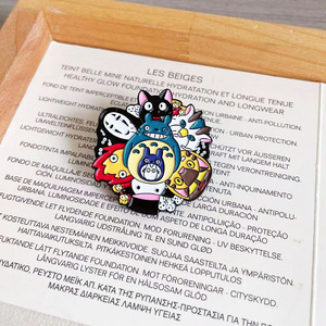 Broche <span class=keywords><strong>de</strong></span> animación <span class=keywords><strong>de</strong></span> Spirited Away, insignia <span class=keywords><strong>de</strong></span> metal divertida del Hombre Sin Rostro, pin esmaltado <span class=keywords><strong>de</strong></span> personaje periférico <span class=keywords><strong>de</strong></span> anime japonés - Product Image 4