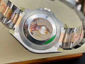 Montre de yacht mécanique étanche 40mm CleanF 126622 en acier 904l 3235 mouvement de plongée deux tons en or rose de qualité supérieure - Product Image 4