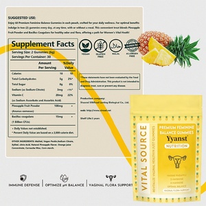 Cuidado Capilar Natural de Alta Calidad, Promueve la Salud Femenina, con Vitaminas, Mejora la Belleza y el Brillo de la Piel, Biotina, Colágeno, Queratina, Gomitas - Product Image 2
