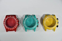 1. Guscio di Ricambio Personalizzato in Fibra di Carbonio Colorata per Cassa Orologio, Accessori per Modifica Orologi Meccanici e al Quarzo