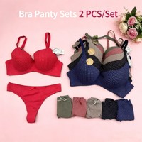 Ensemble de lingerie et soutien-gorge grande taille pour femmes, modèle YRF019, tailles 40-52D, avec imprimés floraux, vente en gros, 2,35 $