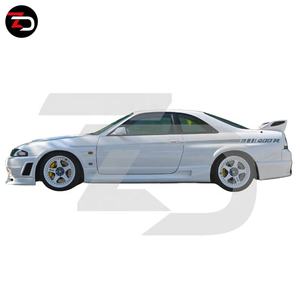 Mejor <span class=keywords><strong>precio</strong></span> 400R Kit de carrocería Parachoques delantero Faldones laterales Parachoques trasero para Skyline R33 <span class=keywords><strong>GTR</strong></span> 2 Door Coupe 1998-2008 Modelo - Product Image 6