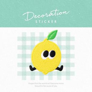 ירקות בצורת אהבה טלאים רקמת עבור טלפון סלולרי קישוט planner - Product Image 2