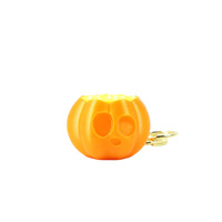 Nouveau porte-clés citrouille fantôme lumineux d'Halloween, imprimé en 3D en PLA, fonction lumineuse à activation par pression, idéal pour soulager le stress, cadeau d'Halloween