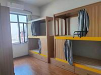 Lits superposés minimalistes en bois pour dortoirs, ensembles de chambres d'hôtel, pods de bureau, style capsule spatiale