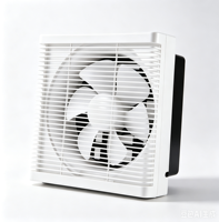 Ventilateur de ventilation de 6/8/10 pouces avec grille en maille, adapté pour la salle de bain, la cuisine et le bureau
