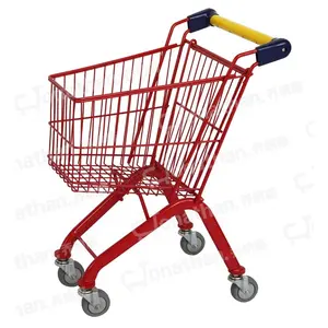 Shopping Trolley 17L Simple Design Little Trolley Supermarket Shopping Cart