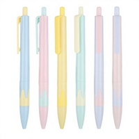 Cadeaux promotionnels GF, stylos à bille macaron promotionnels, stylos à bille publicitaires, stylos à bille en plastique avec logo personnalisé, stylos à bille bicolores