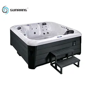 Sunrans 5 Pessoa Pequena Banheira Whirlpool Japão Massagem Spa Banheira De Hidromassagem Para Venda Barato Com 29pcs Jet Spa Outdoor