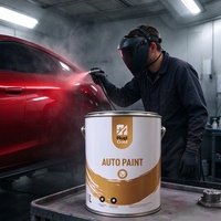 Peinture automobile 2K haute brillance couleur unie pour réparation de carrosserie OEM Vente en gros