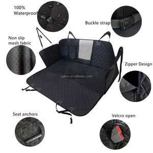 Rücksitz verlängerung für Hunde Großraum Hund Autos itz bezug Harter Boden Wasserdichtes Haustier Auto Bett Hund Hängematte Rücksitz Extender - Product Image 4