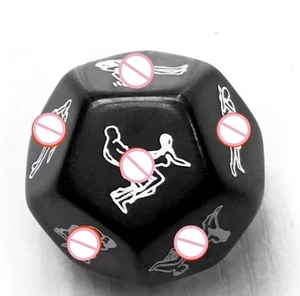 <span class=keywords><strong>Jeu</strong></span> <span class=keywords><strong>de</strong></span> dés sexuels lumineux avec positions sexuelles et mots anglais – Pack individuel - Product Image 1