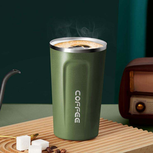 Gobelet de sport avec poignée de transport, tasse de voyage en acier inoxydable à double paroi avec paille - Product Image 3