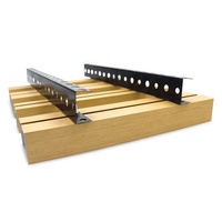 Techo Suspendido de Aluminio 40x40mm Moderno, Ignífugo, Decorativo, Falso, de Aleación 6063-T5