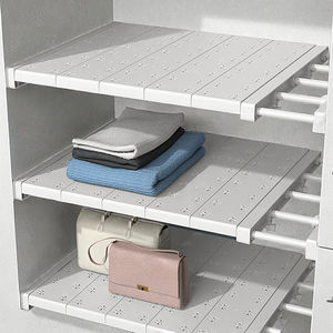 Clothing and Hat Storage Rack Layered Storage Rack Partition Cabinet and <b>Wardrobe</b> Clothes Partition Panel Cabinet - Product Image 2