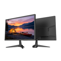 Moniteur d'ordinateur de bureau 21,5 pouces 75 Hz, résolution 1920x1080, écran LED TN à base fixe
