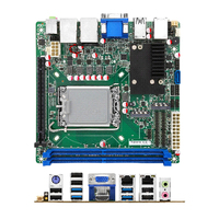 ITX carte mère Intel H610 I3 I5 I7 I9 processeur CPU 2 * DDR4 RAM 1 * SATA 1 * PCIE X16 carte mère industrielle