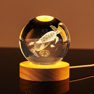 Bolas de Cristal Grabadas con Láser 3D de 6cm y 8cm, Venta al por Mayor, Directo de Fábrica WDY0433 - Product Image 3