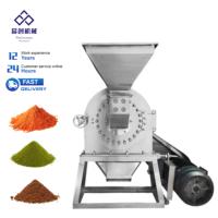 Industriële molen voor het drogen van bieten, gember, ui, knoflook, sinaasappel, citroen, banaan, gedroogde groenten en fruit; poedermolen; maalmachine