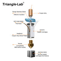 C Trianglelab CHCB-OT mise à jour Hotend KIT K1 pour Creality K1 Max CR-M4 imprimante 3D Compatible Sprite extrudeuse machines d'impression