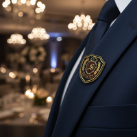 Vente en gros directe usine Chine : Pin's de revers personnalisé en émail souple en forme de bouclier pour costumes, chapeaux, jeans et pin's personnalisés pour clubs de membres