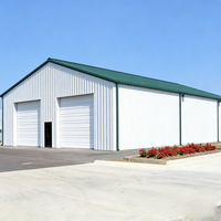 Structure en acier métallique sur mesure pour bâtiments industriels, agricoles et commerciaux