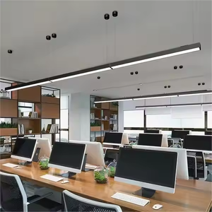 Bảo hành 3 năm <span class=keywords><strong>LED</strong></span> Đèn chùm vuông siêu sáng thương mại 60W Đèn treo cho phòng hội nghị Văn phòng Phòng tập thể dục làm việc - Product Image 1