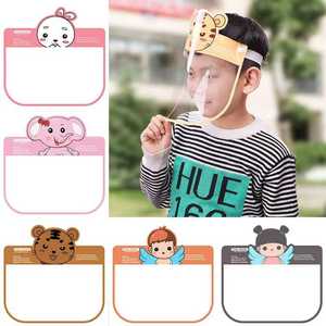 قناع وجه شفاف يُستخدم لمرة واحدة قناع وجه شفاف بجزء شفاف من النافذة واقي من الضباب قناع وجه شفاف للأطفال - Product Image 6