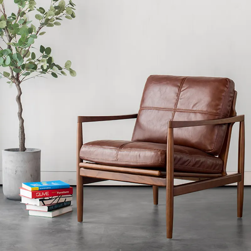 TPZ002 इनडोर कमरे में रहने वाले आधुनिक शैली कुर्सी सुरुचिपूर्ण और आरामदायक क्लासिक अवकाश लाउंज कुर्सी कमरे में रहने वाले कुर्सियों