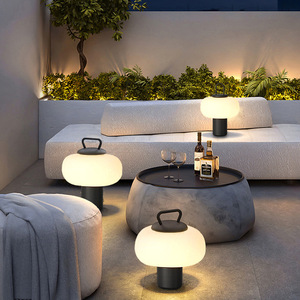 Lampe d'extérieur portable rechargeable, étanche, LED sans fil, pour jardin, patio, balcon, table - Product Image 4