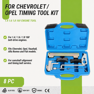 Kit di 8 Attrezzi per Allineamento e Fasatura Albero a Camme per Chevrolet Cruze Aveo <span class=keywords><strong>Opel</strong></span> Vauxhall Astra <span class=keywords><strong>Corsa</strong></span> <span class=keywords><strong>1.4</strong></span> 1.6 1.8 16V - Product Image 2
