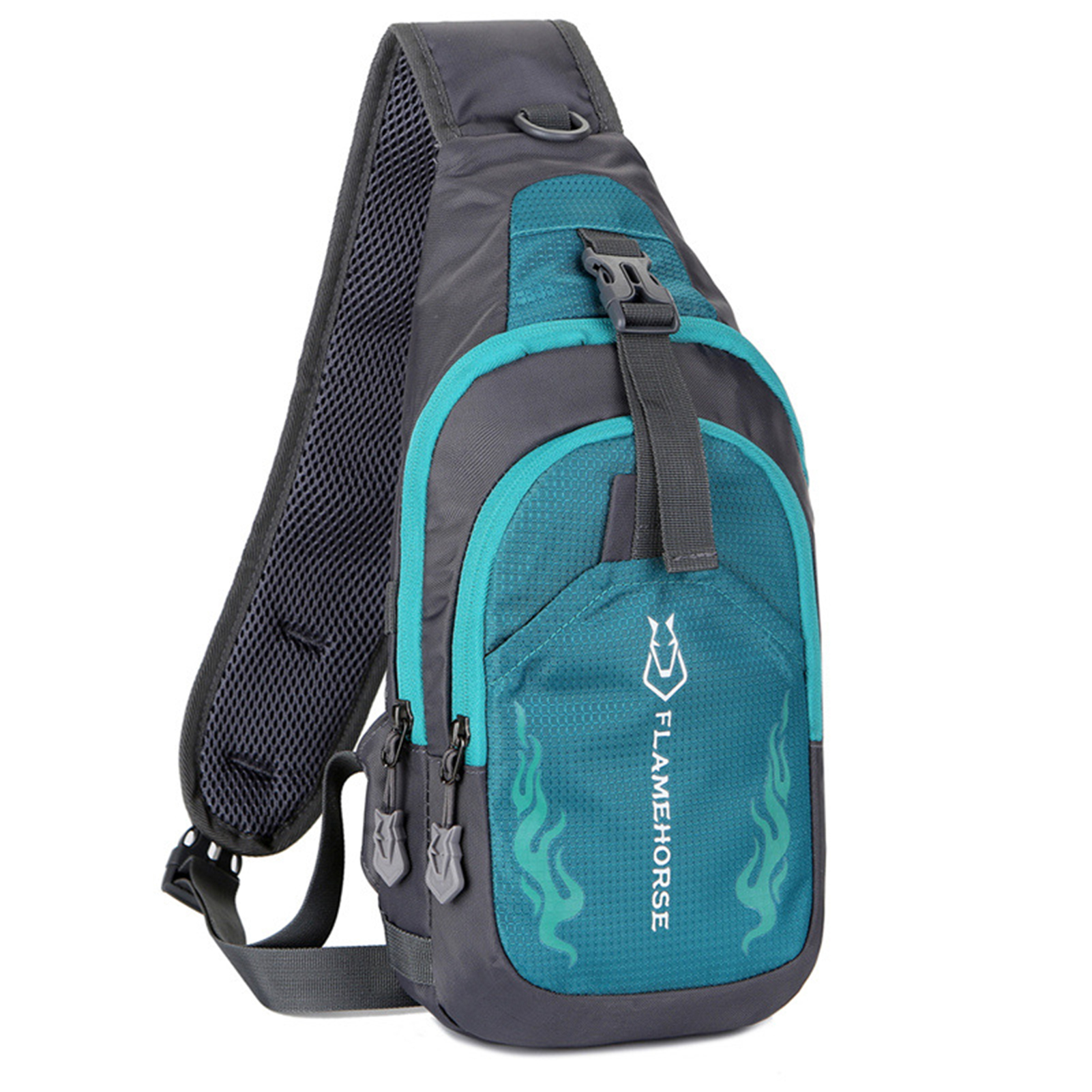 Water Repellent Sling Backpack Adjustable Strap Travel Sport Daypack Protection Unisex Ergo Sling Backpack – Eastsport main image 2