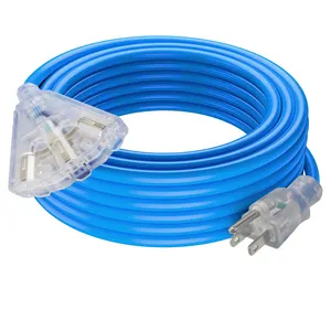 industrial grade extension cord with triple end