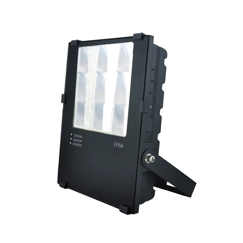 Frosted glass asymmetric beam angle 120w sports lighting led flood light