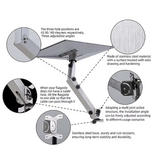 <strong>Starlink</strong> Mount Kit <strong>Starlink</strong> Gen 3 Pipe Adapter 100 km Range <strong>Antenna</strong> Omni <strong>Antenna</strong> 698-4000mhz <strong>Starlink</strong> <strong>Antennas</strong> - Product Image 4