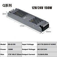 Alimentation électrique pour éclairage de meubles AC110V DC 12V 200W, alimentation LED pour bande LED, armoire, lumière néon