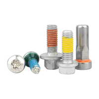 Carbon Steel 304 Stainless Steel Waterproof Thread Locking Screws M2 M3 M4 M5 Pre-Applied Patch Bolts for Electronics