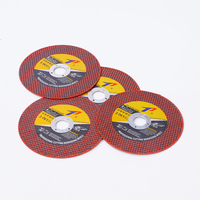 Disque abrasif de découpe longue durée de 4,5 pouces pour acier inoxydable, oxyde d'aluminium, liant résineux, grain 60, en promotion