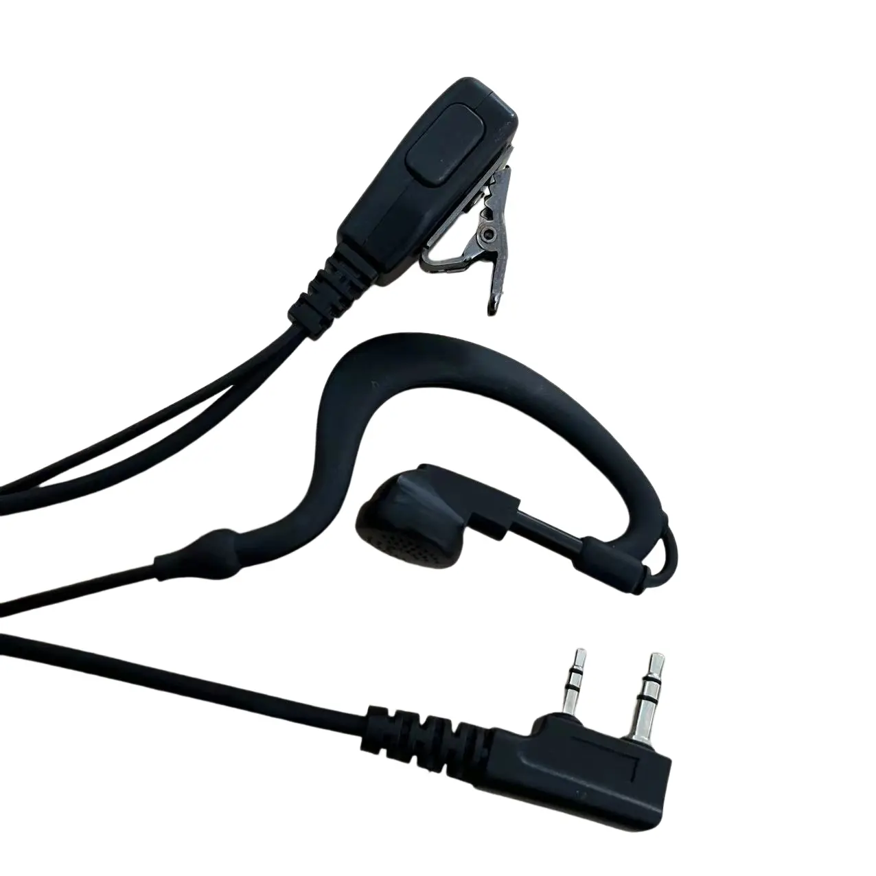 Baofeng-walkie-talkie de seguridad, auriculares de Radio bidireccional, flexibles, acústicos, con micrófono de Tubo Transparente, auricular