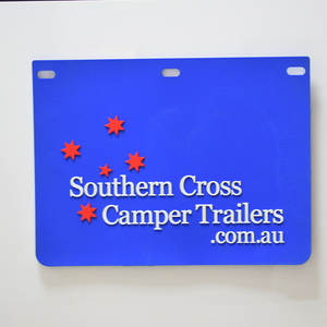 Protetor de Lama de Borracha Personalizado de Boa Qualidade para Caminhão com Seu Logo Acessórios para Caminhão Protetores de Lama PVC 24x30 Polegadas - Product Image 4