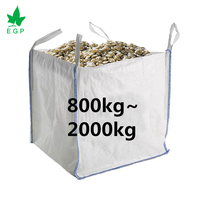 EGP Vente en gros en usine Big Bag 1 tonne 1.5 tonne 2 tonnes 1000KG PP 1500kg Sac géant FIBC Bitume Asphalte Big Bags 1000kg