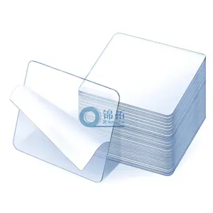 Adhesive Strong Adhesive Double Sided Nano Tape Transparent Waterproof Acrylic Clear Waterproof Pvc Tape With 2 Folding Lines No Printing